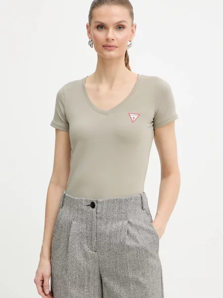 Тениска Guess зелено