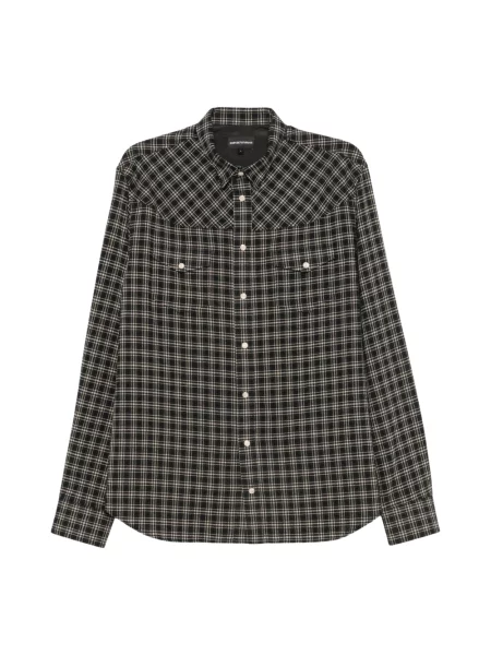 Koszula Emporio Armani czarna