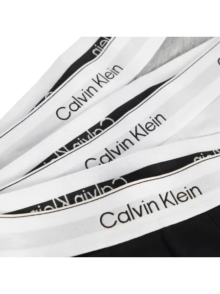 Majtki i obcisłe bokserki z elastycznym pasem z logo w zestaw 3 szt. Calvin Klein Underwear czarne