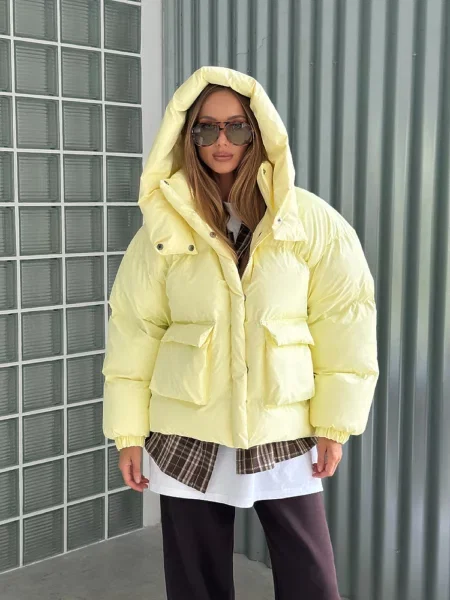 Зимова куртка Milirud нейлон/поліестер жовтий