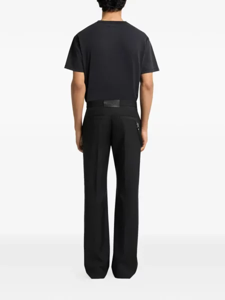 Tricou Courreges cu imagine negru