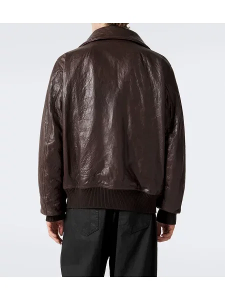 Geanta de piele Rick Owens maro