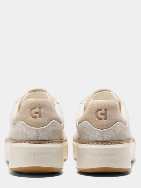 Кожаные кеды Cole Haan бежевые