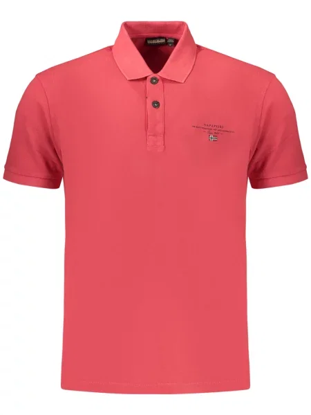 Tricou polo Napapijri roșu