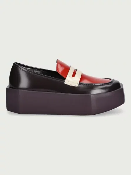 United Nude Mokasíny kožené Stone Loafer Lo hnědé