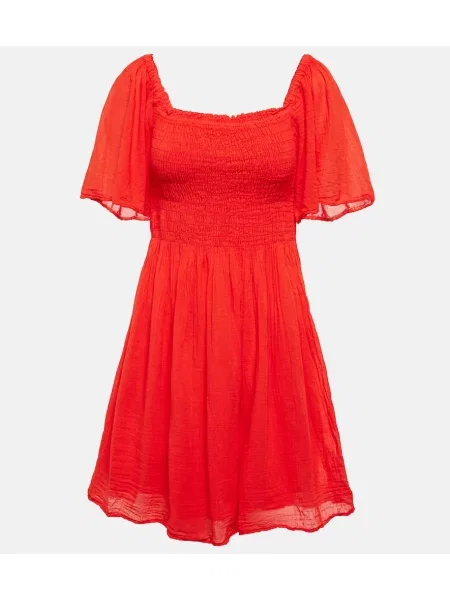 Zamatové šaty Velvet červená