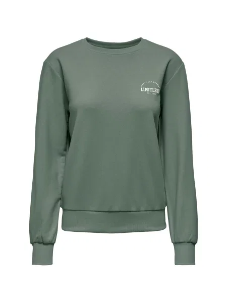 ONLY PLAY Majica Cava Life zelena bela