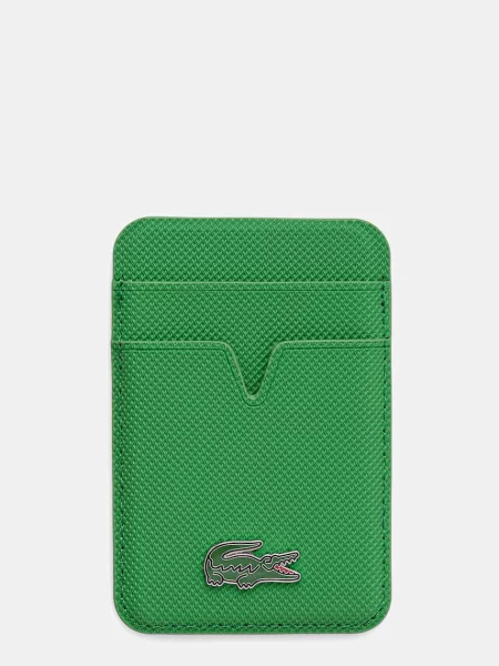 Lacoste etui na karty zielony