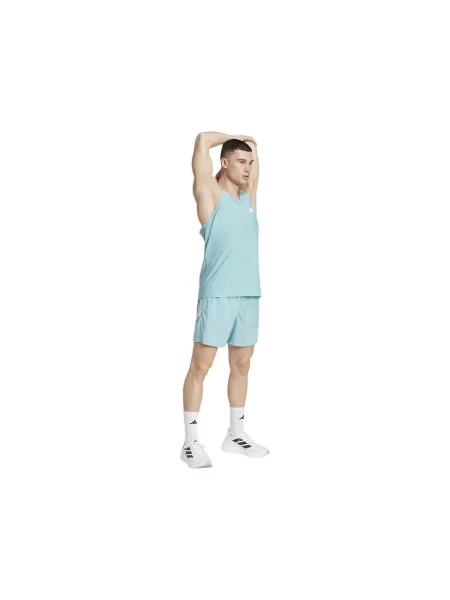 Pantaloni scurți Adidas alergare albastru
