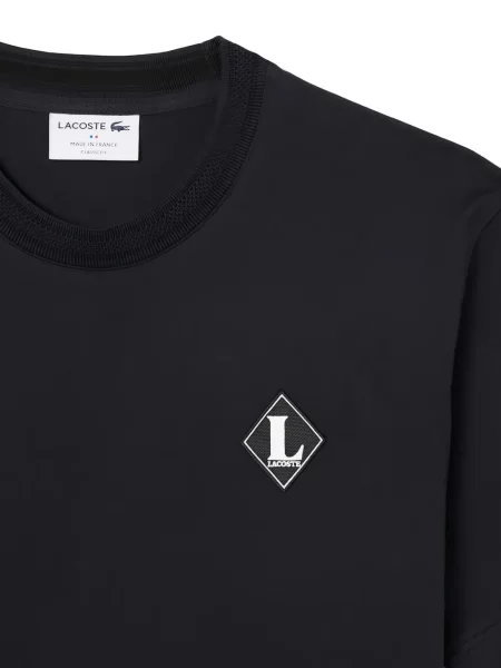 Tricou Lacoste cu autograf negru