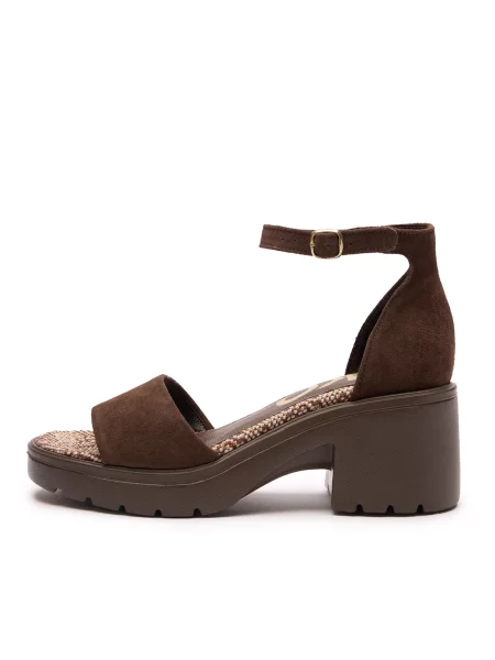 RYŁKO Sandále tmavohnedá