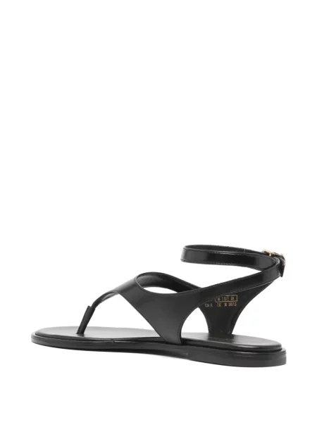 Sandale Stuart Weitzman fără toc negru