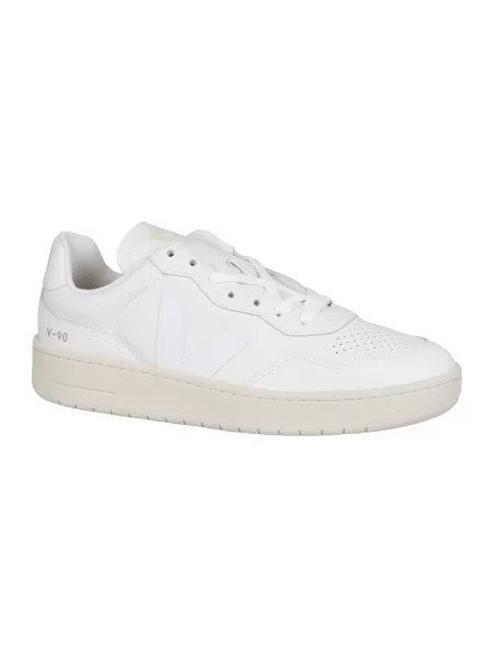 Sneakersy Veja skórzane białe