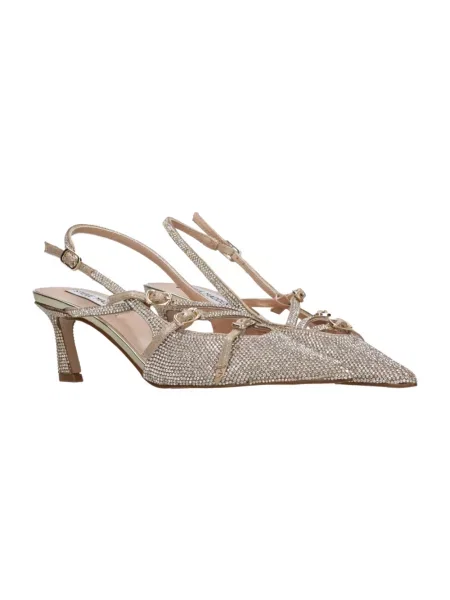 Czółenka Steve Madden skórzana beżowa