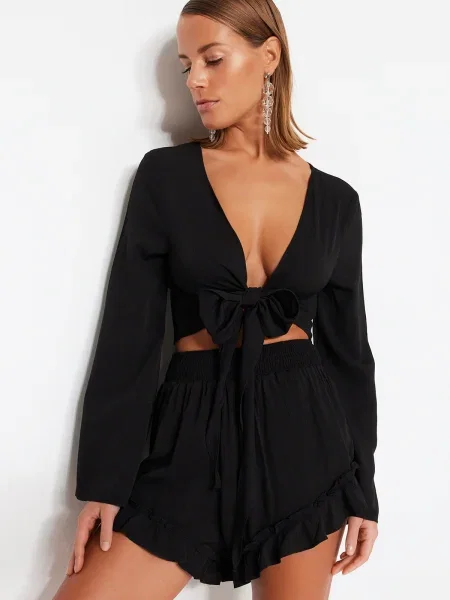 Majica Trendyol črna