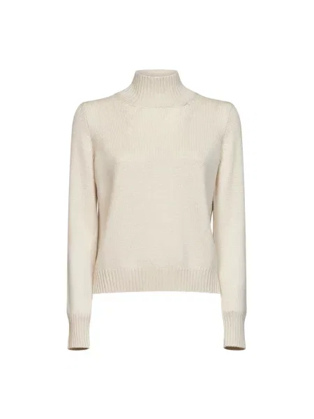 Sweter Blanca Vita wełniany beżowy