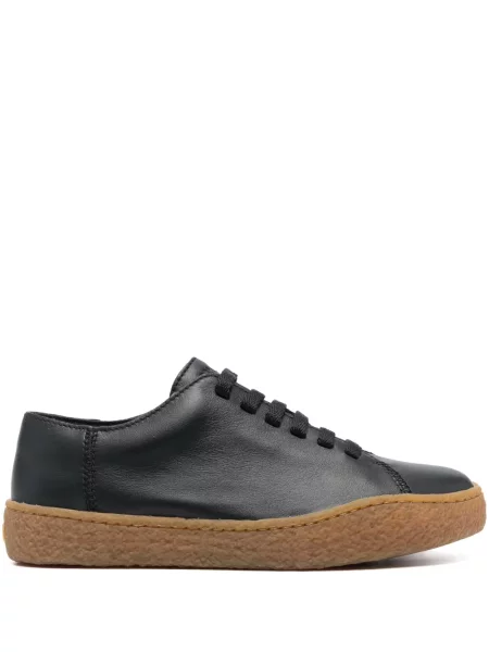 Sneakerși Camper cu șireturi din dantelă negru