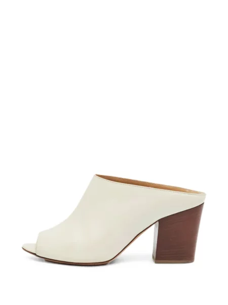 Papuci tip mules Sergio Rossi din piele