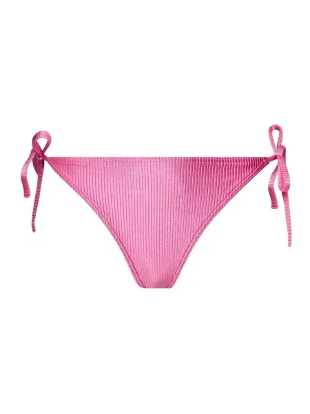 Bikini Calvin Klein Swimwear wiązany różowy