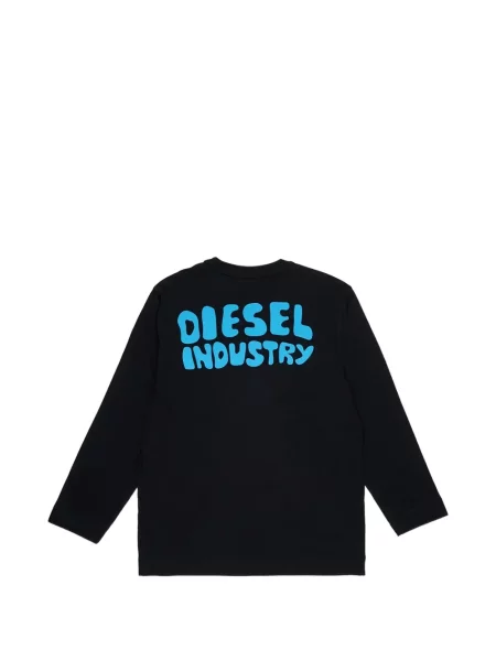 Koszulka dziecięca Diesel czarna
