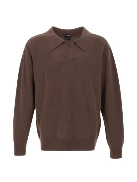 Polokošeľa G-star Raw hnedá