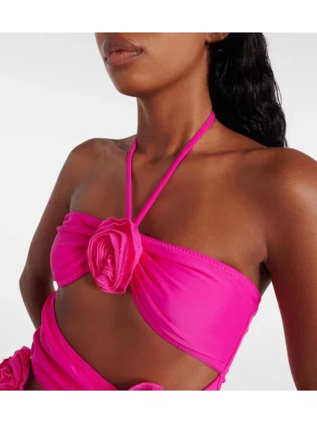 Costum de baie Same cu model floral roz