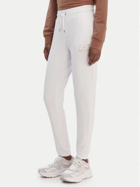Emporio Armani Долнище анцуг бял