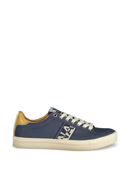 Vászon sneaker Napapijri nyomtatás kék