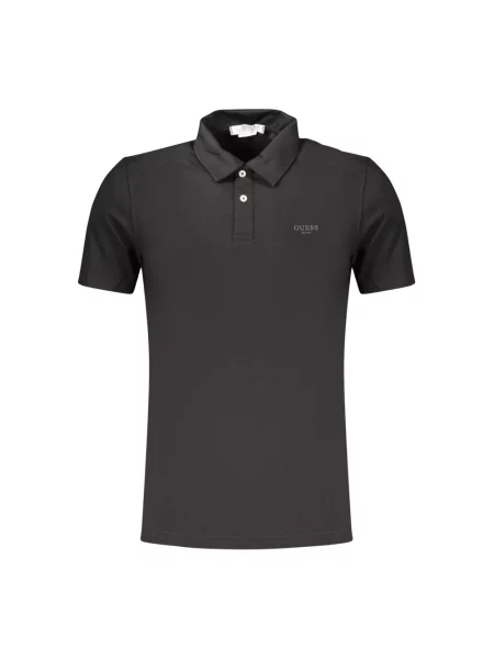 Koszulka polo Guess czarna