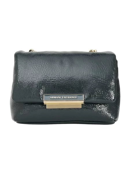 Mała mały torebka Armani Exchange zielona