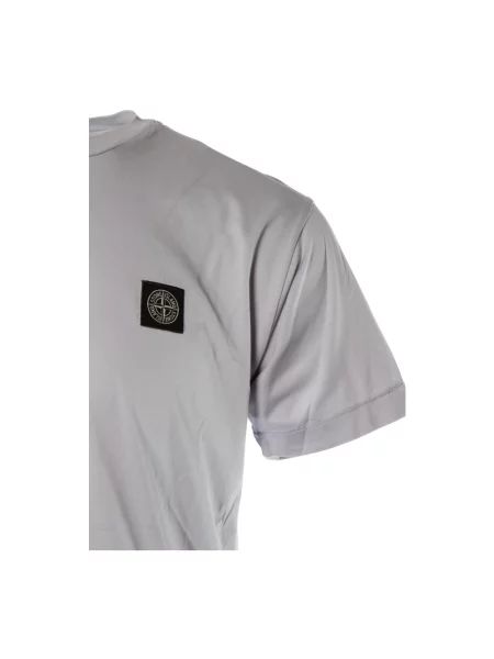 Koszulka Stone Island z kamieniami fioletowa