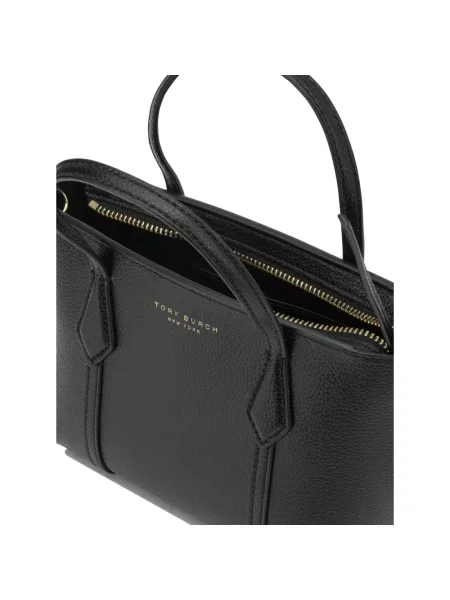 Top Tory Burch skórzany czarny