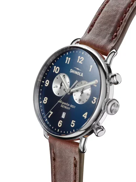 Ceas Shinola albastru