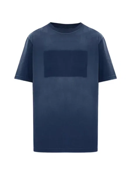 Tricou Maison Margiela cu imagine albastru