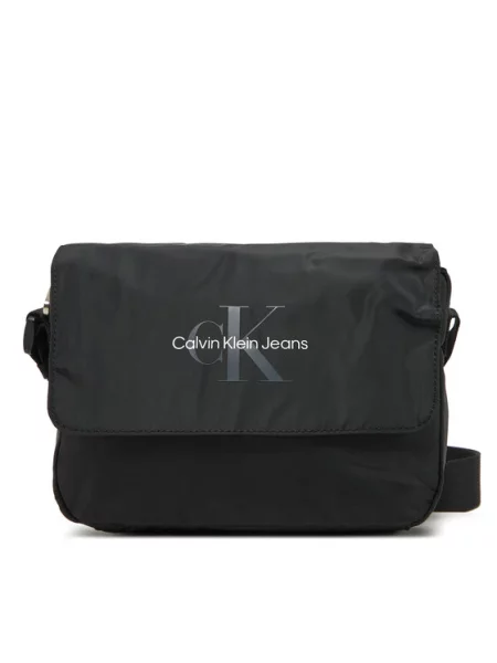 Calvin Klein Jeans Torbica za okrog pasu Sport Essentials Ut Flap črna