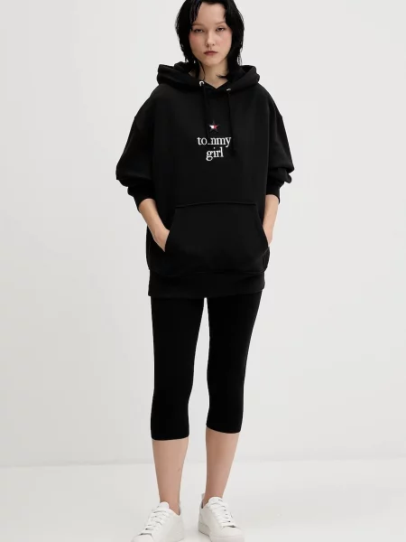 Κολάν Tommy Jeans μαύρο