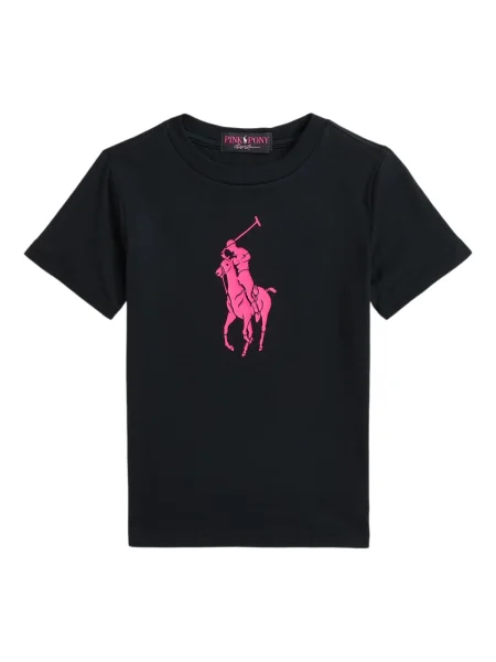 Koszulka polo dziecięca Polo Ralph Lauren czarna