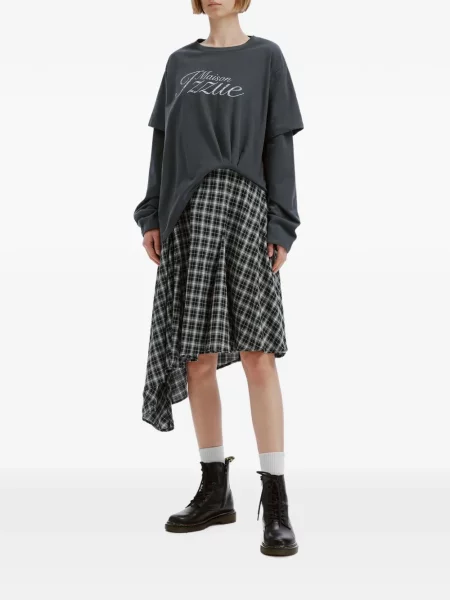 Rochie Izzue asimetrică gri