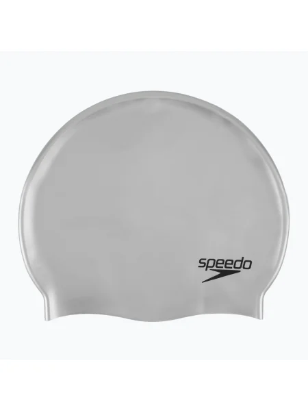 Olcsóbban. Speedo Plain Flat szilikon sapka Méret: OS szürke