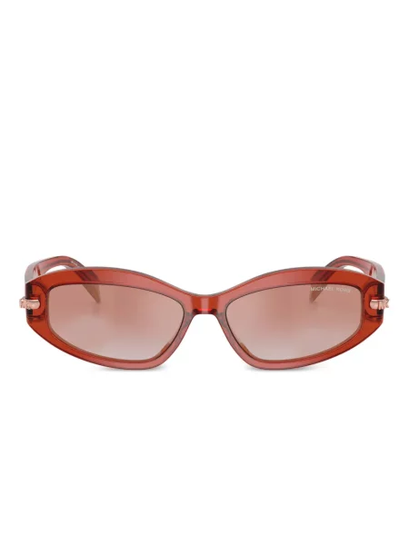 Ochelari de soare ovali Michael Kors roz
