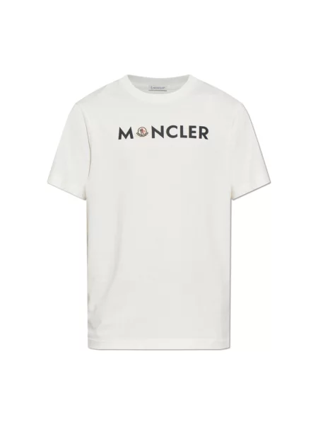 Koszulka Moncler biała