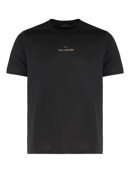 Tricou Paul & Shark cu imagine negru