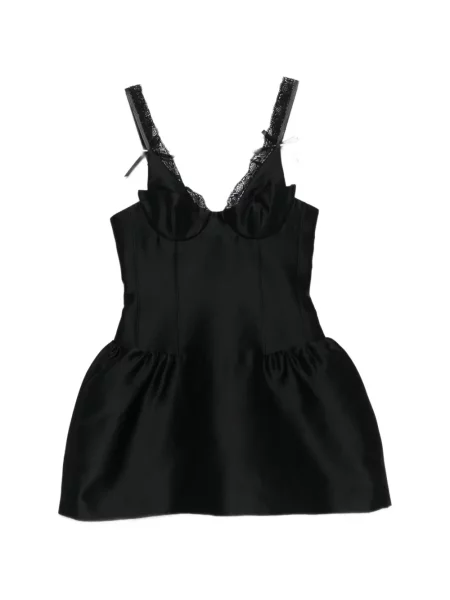 Костюм дантелена тапицерия рокля Shushu/tong с дантела черно