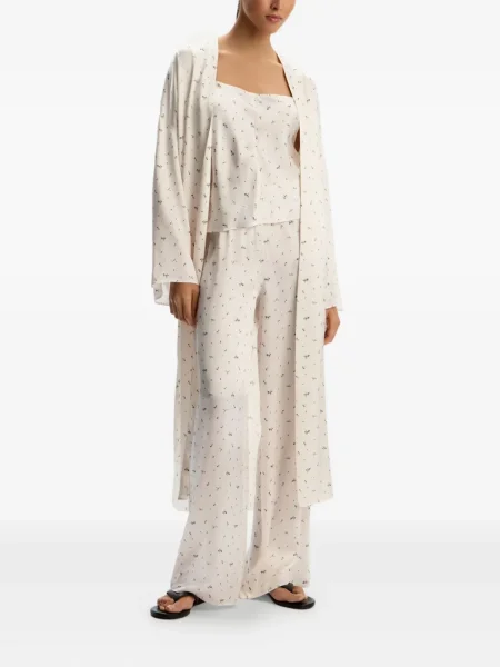 Halat 12 Storeez de mătase cu model floral cu imagine