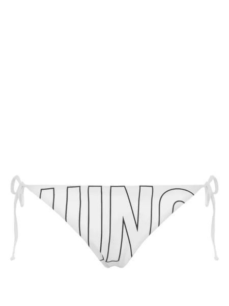 Bikini Moschino cu imagine alb