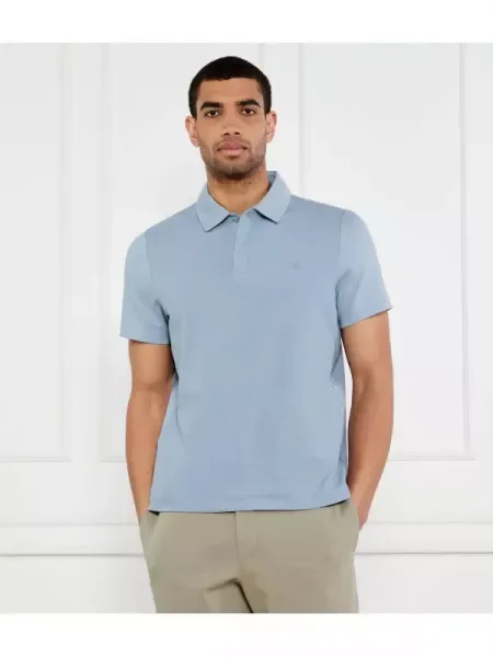 Michael Kors Polo | stretch pique albastru