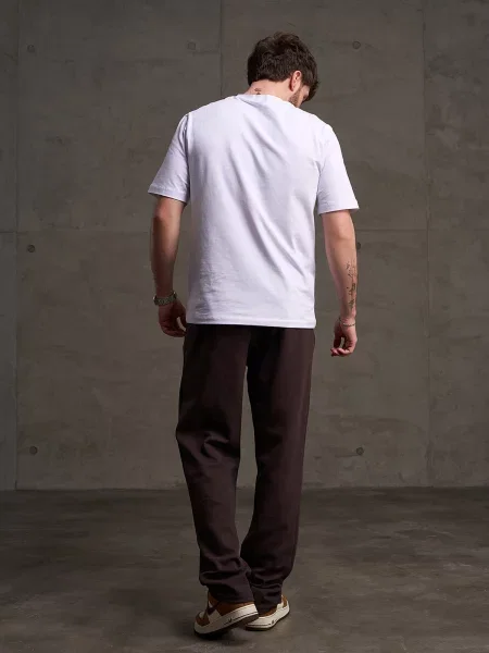 Спортивні штани ISSA Plus темно-коричневий коричневі