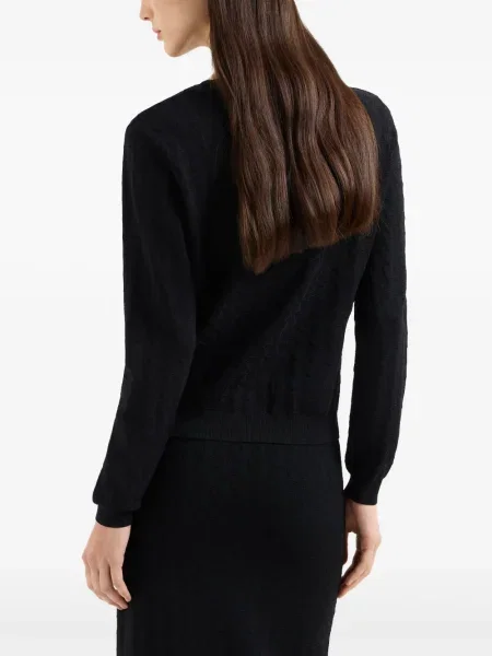 Top Armani Exchange negru