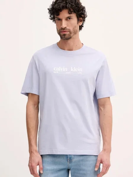 Calvin Klein Jeans tričko modrá