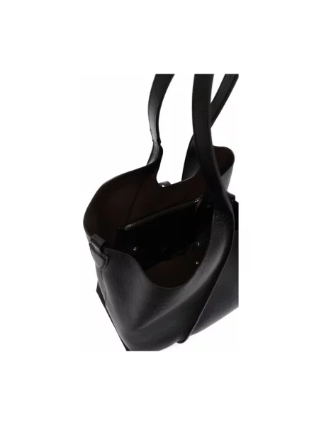 Shopperka Tod's skórzana czarna